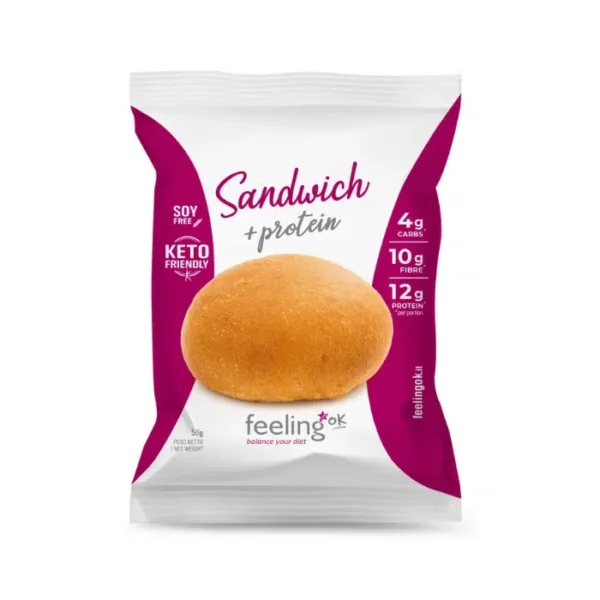 Feeling Ok, Pain Sandwich Proteiné, 50g