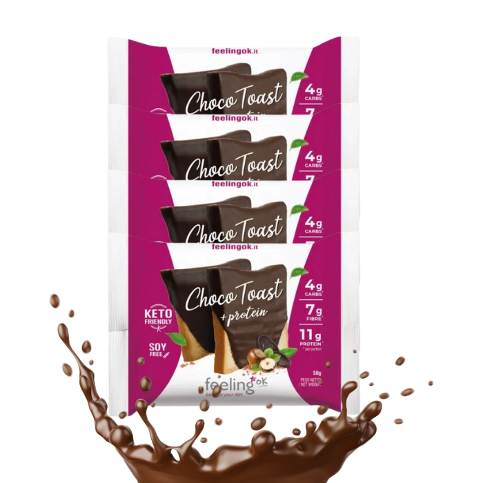 Pack : Feeling Ok, 10 Choco Toast, 10x50g