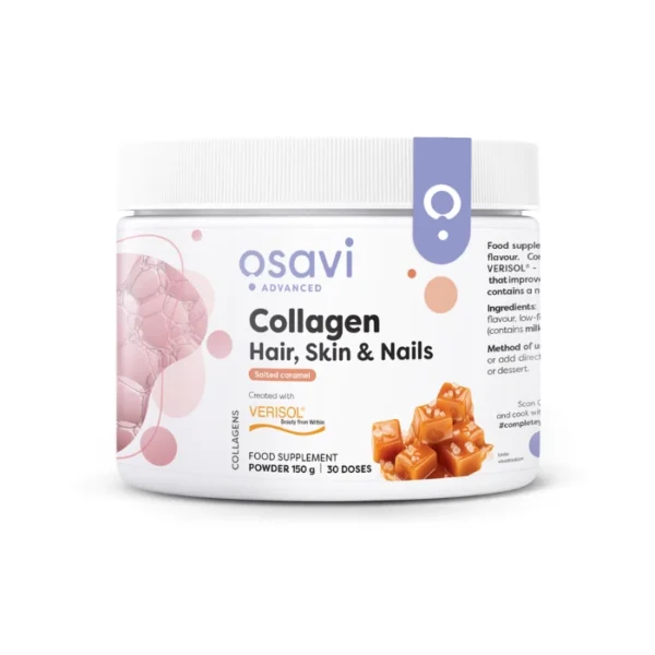 Collagen Hair, Skin & Nails Osavi - Salted Caramel 150 g