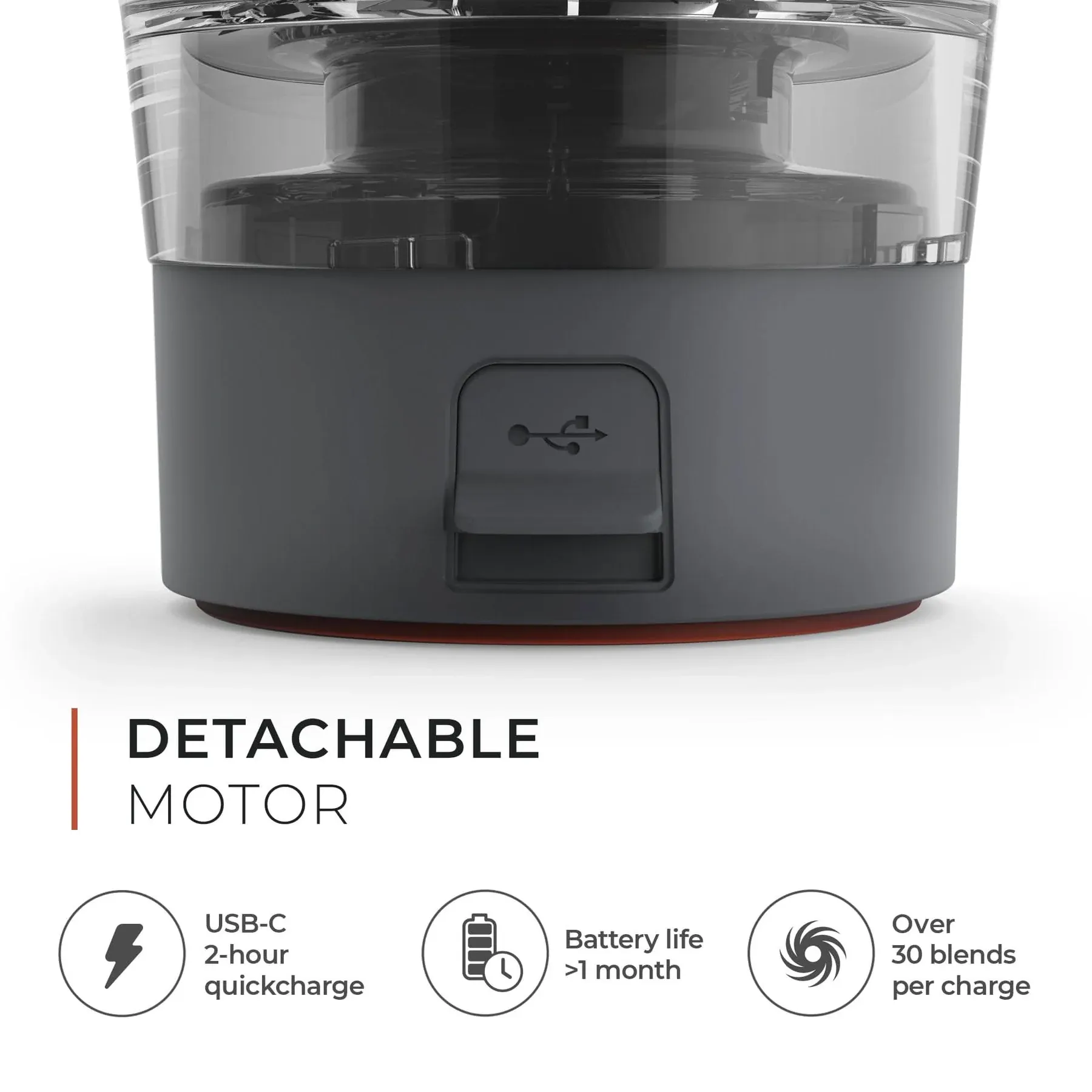 PROMiXX PRO – Shaker Électrique USB-C 600ml | Mélange Parfait et Étanche – Image 4