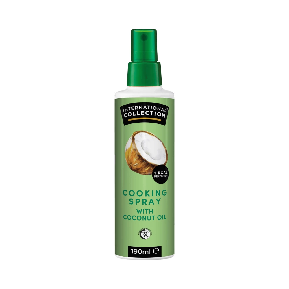 Cooking Spray Huile de Coco – 1 kcal par spray – International Collection 190ml