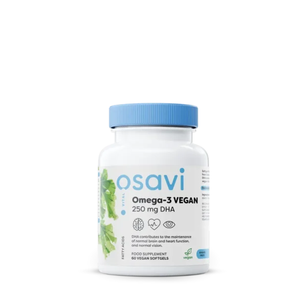 Omega-3 Vegan 250 mg DHA – Osavi – 60 softgels