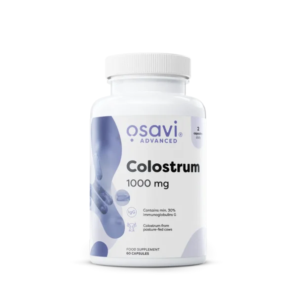 Colostrum 1000 mg (≥30% IgG) – 120 gélules | Osavi Advanced