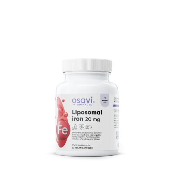 Liposomal Iron 20 mg – Osavi – 60 gélules