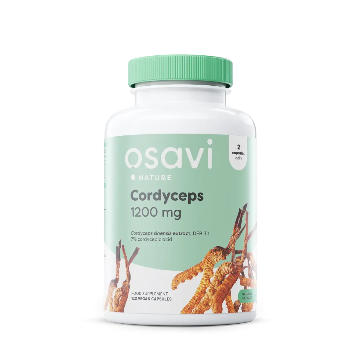 Cordyceps 1200 mg – Osavi – 120 gélules