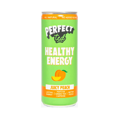 PerfectTed Healthy Energy – Juicy Peach 250ml