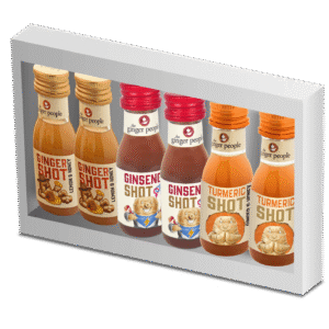The Ginger People - (PACK 6 Shots) : 3 Saveurs Gingembre - Immune, Vitality & Energy