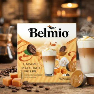 Belmio Caramel Macchiato - Capsules Compatibles Dolce Gusto (16 capsules)