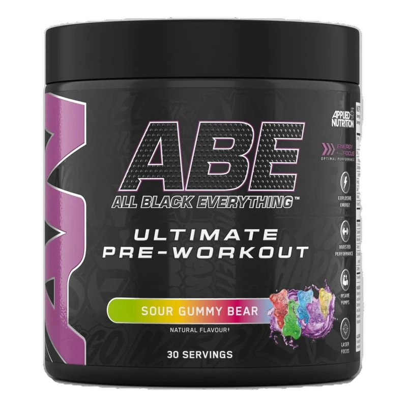 ABE Ultimate Pre-Workout – Sour Gummy Bear – Applied Nutrition 375g
