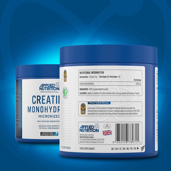 Applied Nutrition Pack 3 Créatines Monohydrate 50 doses – Image 2