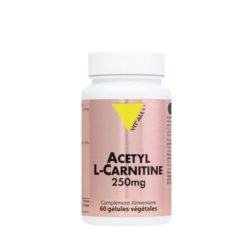 Vit’All+, Acétyl L-Carnitine 250 mg, 60 gélules.