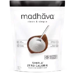 Madhava, Allulose Granulé, Edulcorant 0 calorie, 340g.