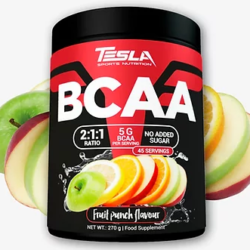 Tesla Nutrition, BCAA 2:1:1, Fruit Punch, 45 doses.