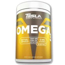 Tesla Nutrition, Omega 3, 1000mg, 60 capsules.