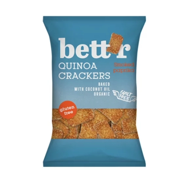 Bett’r, Crackers de Quinoa aux Paprika Fumé, 100gr