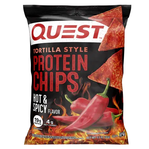 Quest Nutrition, Chips protéinées, Hot & Spicy (NEW), 32g.