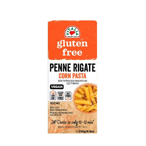 Vitalia, Gluten Free Penne Rigate, Pate, 250g