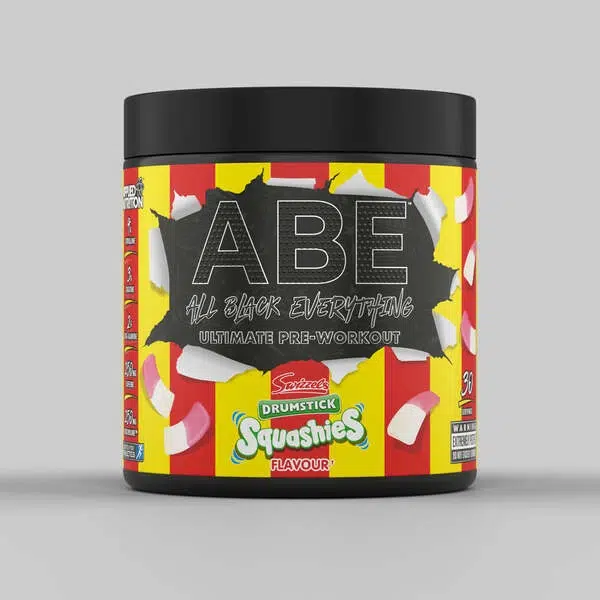 Applied Nutrition, ABE, ALL BLACK EVERYTHING, Pre-workout, Swizzels Drumstick Squashies, 375g