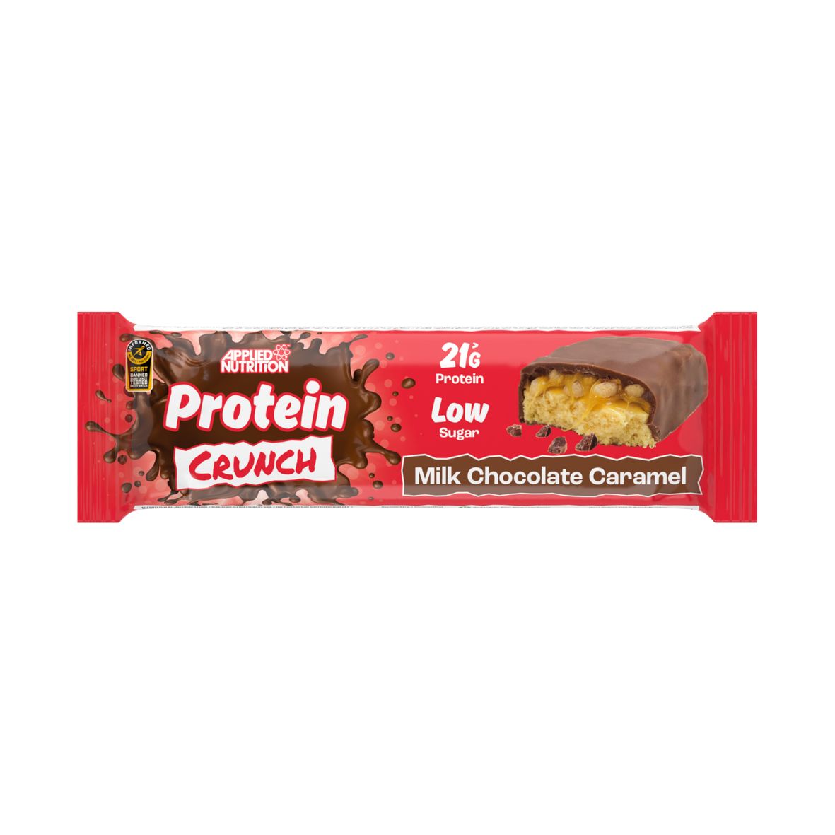 Applied Nutrition, Protein Crunch, Milk Chocolate Caramel, 60g