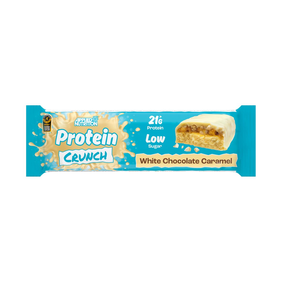 Applied Nutrition, Protein Crunch, White Chocolate Caramel, 60g