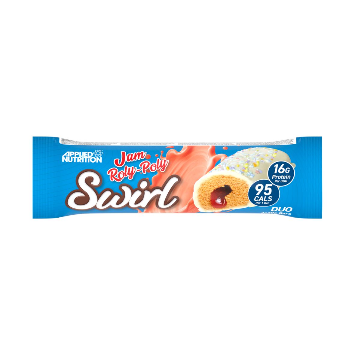 Applied Nutrition, Swirl, Jam Roly Poly, (2x30g) 60g