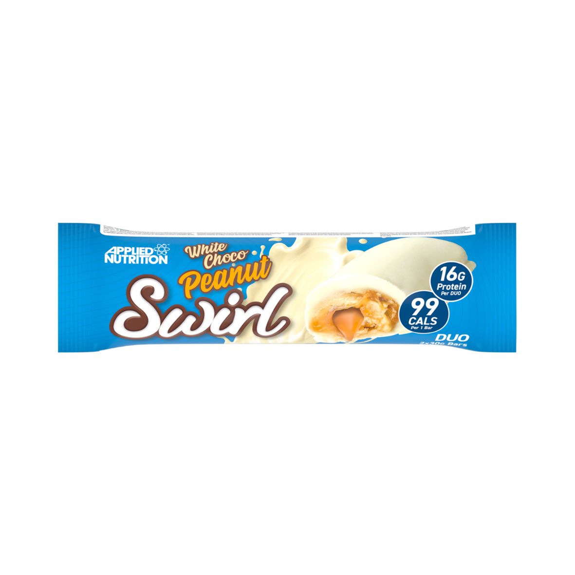 Applied Nutrition, Swirl, White Choco Peanut, (2x30g) 60g