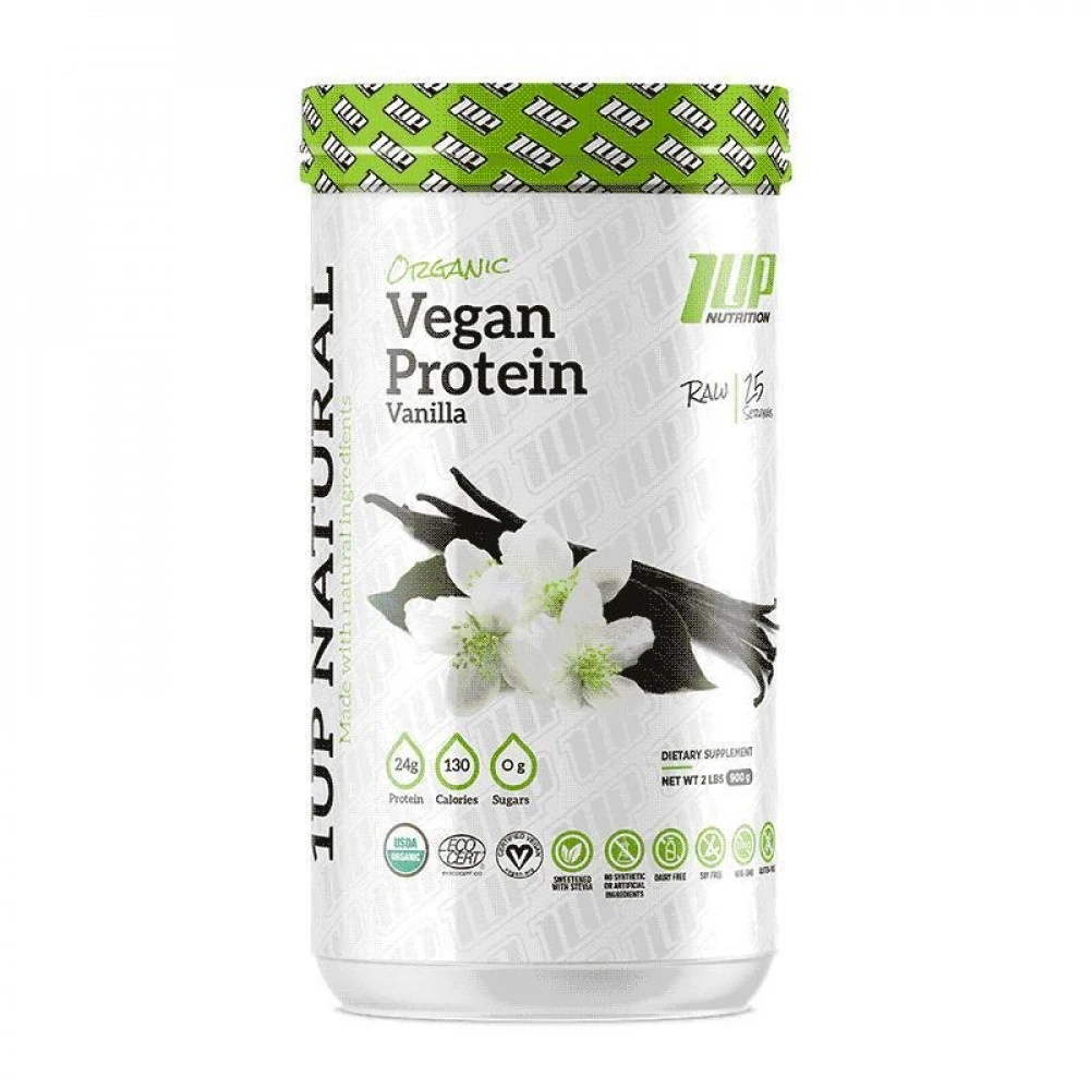 1Up Nutrition, Protein Vegan, Vanille, 900g