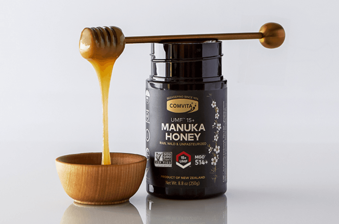 Comvita, Miel Manuka Cru, Puissant, Certifié UMF15+ (MGO 514+), 250g – Image 3