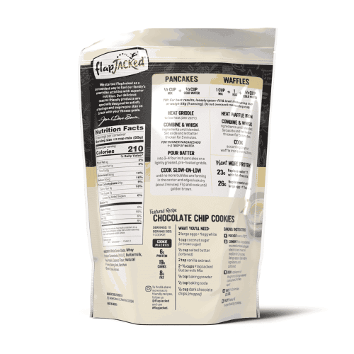 FlapJacked, Préparation pour Pancake Protéinées, Goût Buttermilk, 340 g – Image 2