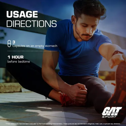 GAT, ZMA-T, Zinc, Magnesium, B6 + Boron, 90 capsules. - Image 5