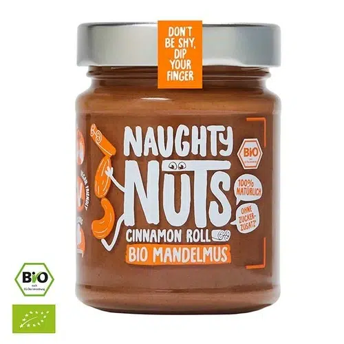 Naughty Nuts، معجون للدهن، لفائف القرفة، خالٍ من السكر، 250g – Image 9