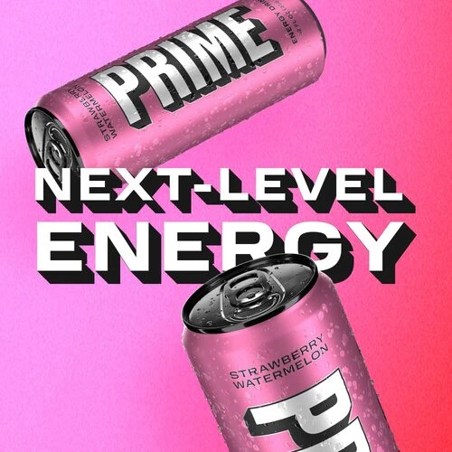 Prime, Energy Drink, Strawberry Watermelon, 330ml - Image 5