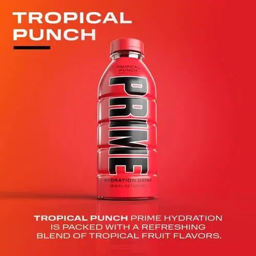 Prime, Hydratation, Tropical Punch, 500ml – Image 3