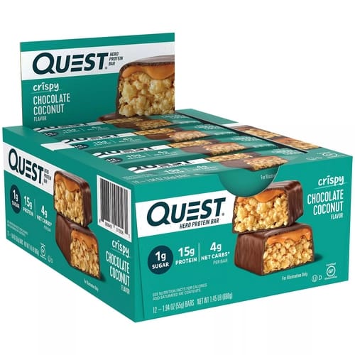 quest bar hero coconut