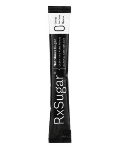 RxSugar, Sucre granulé en sachets à base d'Allulose, 30 sachets 10g chacun. - Image 3