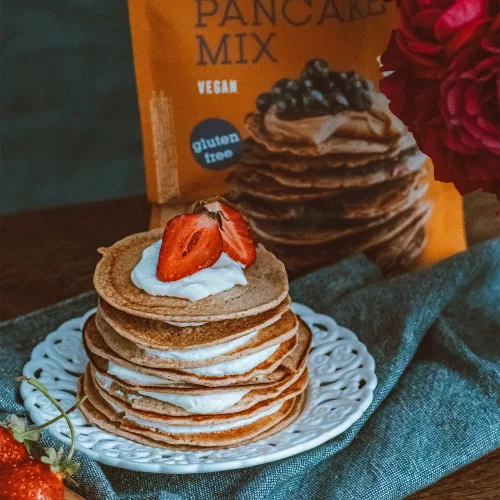 BETT'R, Pancake Mix Bio, Gluten Free, Sans Sucre, 400gr – Image 3
