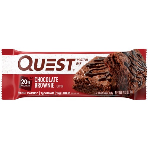 Quest Nutrition, Barre Protéinée, Chocolate Brownie, 60g.