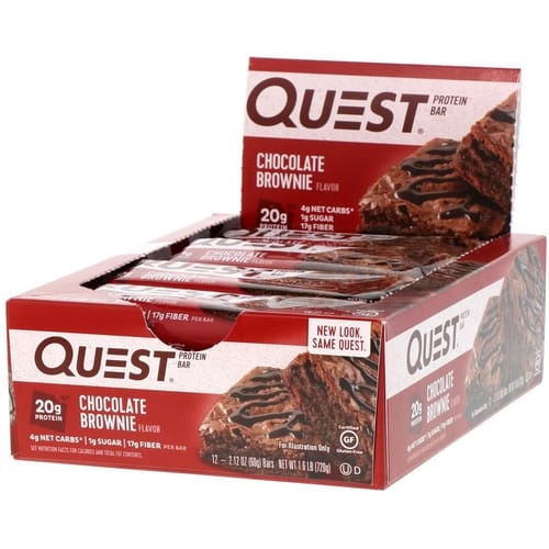 quest bar brownie