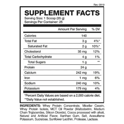 Evogen Nutrition, EvoFusion, Mélange de Protéine, Chocolate Peanut Butter, 2,16kg – Image 3