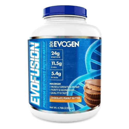 Evogen Nutrition, EvoFusion, Mélange de Protéine, Chocolate Peanut Butter, 2,16kg