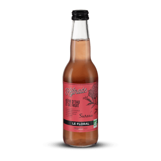 Kefirade, Kéfir d’Eau et de Fruit Sureau 33cl