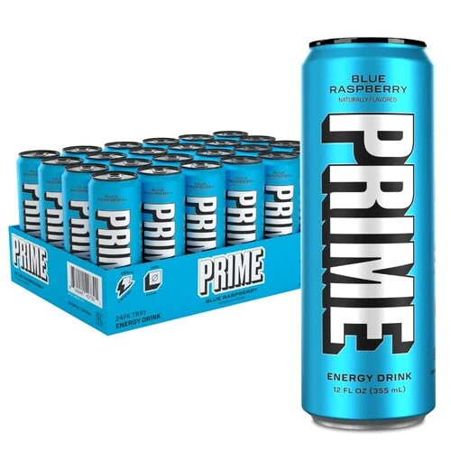 Prime, Energy Drink, Blue Raspberry, 330ml - Image 5