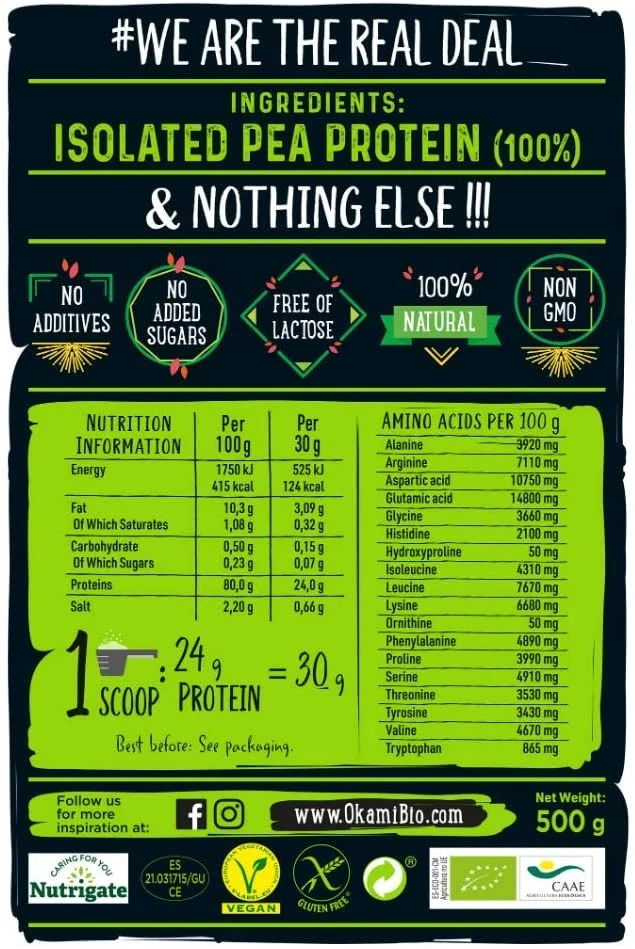 pea protein okami