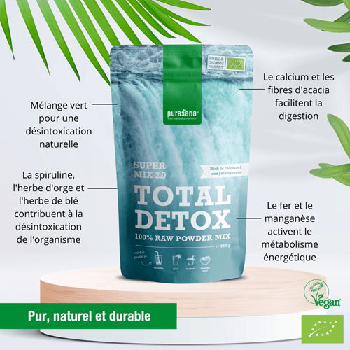 Purasana, Total Detox Mix 2.0, 100G
