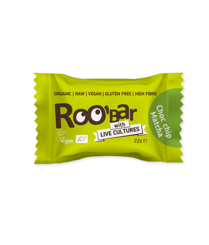 roo bar matcha chocolat