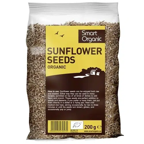 Smart Organic, Graines de Tournesol, Bio, 250 g