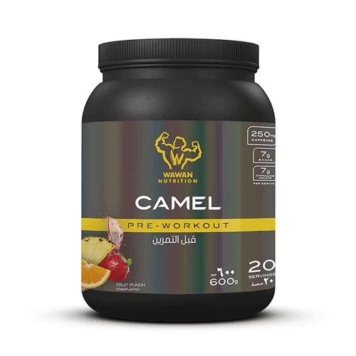 Wawan Nutrition, Camel, Pre-Workout, Fruit Punch, 600g