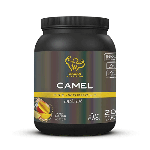 Wawan Nutrition, Camel, Pre-Workout, Tang Mango, 600g