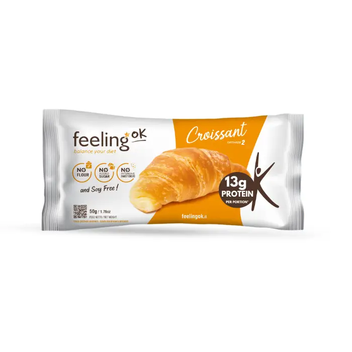 Feeling Ok, Croissant Sandwich Protéiné, 50g