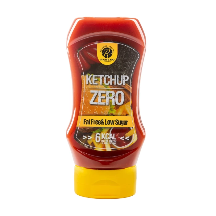 Rabeko Sauce Ketchup Sans Sucre et Sans Calories 350 ml
